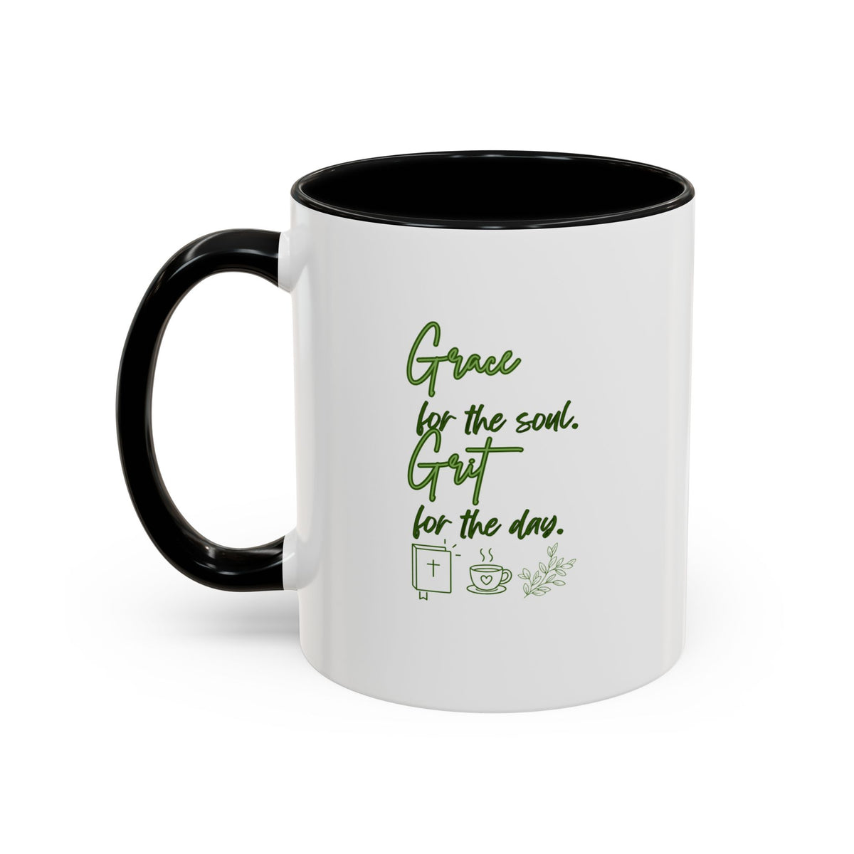 Different day Same God Endless Grace mug | Accent coffee mug